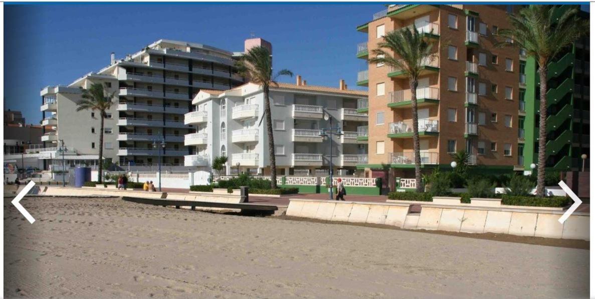 The Beach Across The Street Peñíscola Kültér fotó